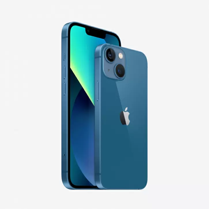 Смартфон Apple iPhone 13, Dual: nano SIM + eSIM, 256 ГБ, Синий