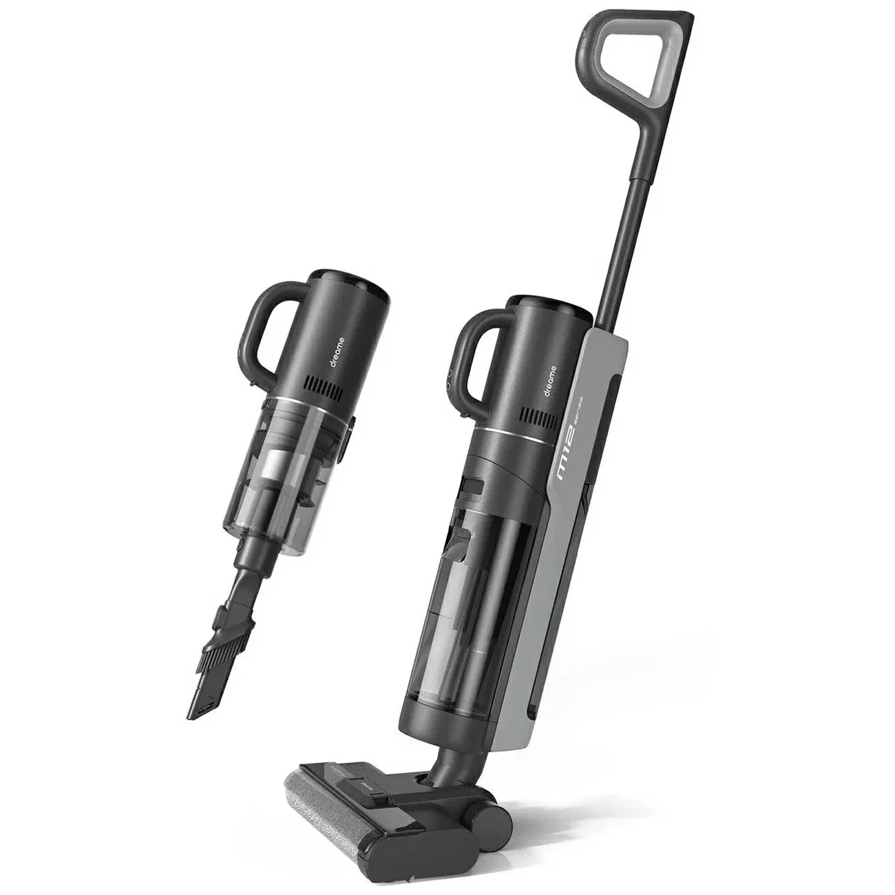 Пылесос беспроводной моющий Dreame M12, Черный