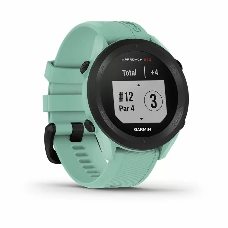Спортивные часы Garmin Approach S12, 43 мм, Turquoise (Бирюзовый)