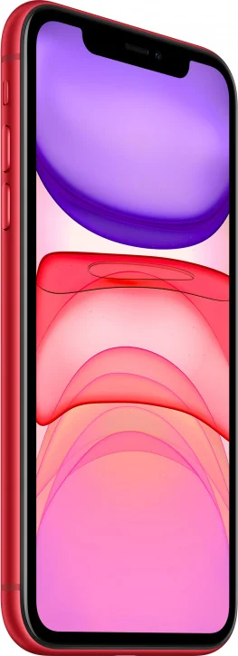 Смартфон Apple iPhone 11, Dual: nano SIM + eSIM, 128 ГБ, (PRODUCT)RED