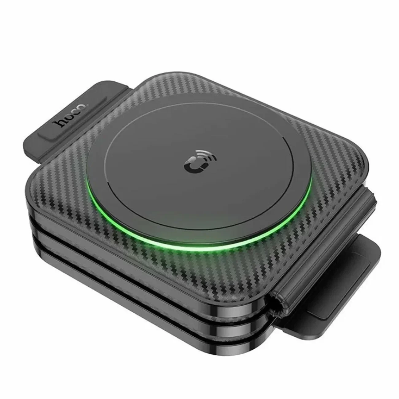 Беспроводное зарядное устройство Hoco CQ4 3-in-1, 15 Вт, MagSafe