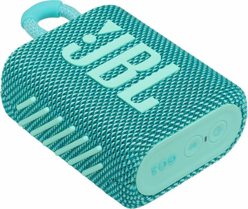 Портативная акустика JBL Go 3, бирюзовый