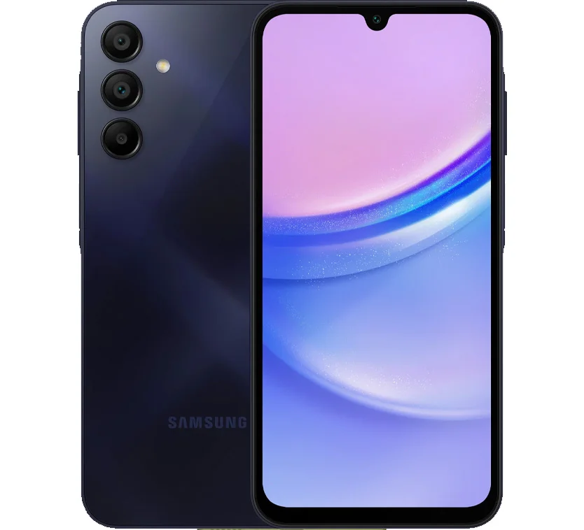 Смартфон Samsung Galaxy A15 4/128 ГБ, темно-синий