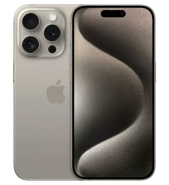 Смартфон Apple iPhone 15 Pro, Dual: nano SIM + eSIM, 1 ТБ, Титан