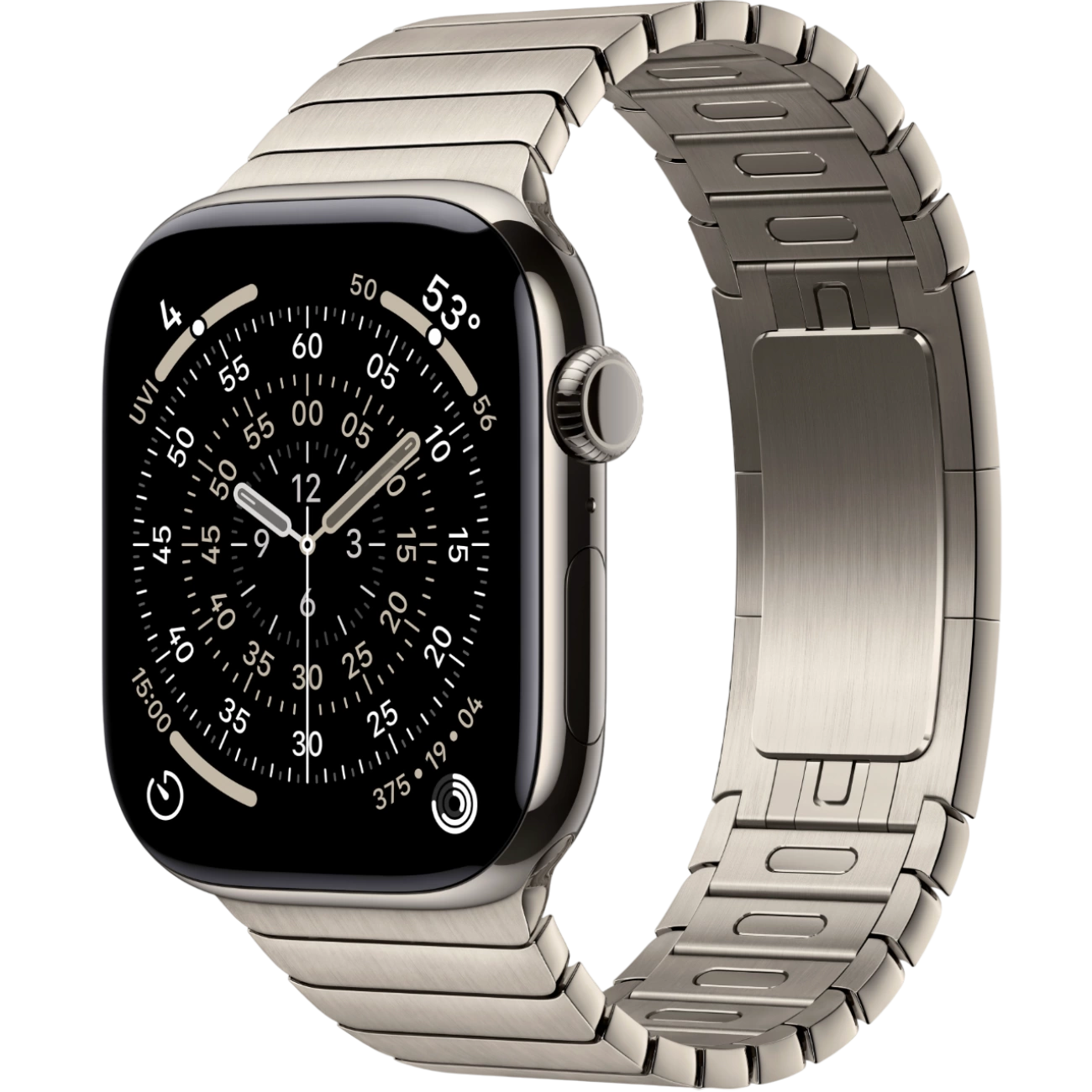 Смарт-часы Apple Watch Series 11, 46 мм, ремешок Titanium Link Bracelet, Натуральный / Natural