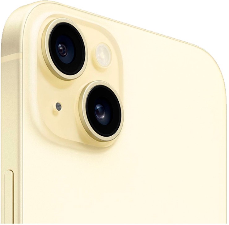 - Смартфон Apple iPhone 15 Plus, Dual nano SIM, 512 ГБ, желтый