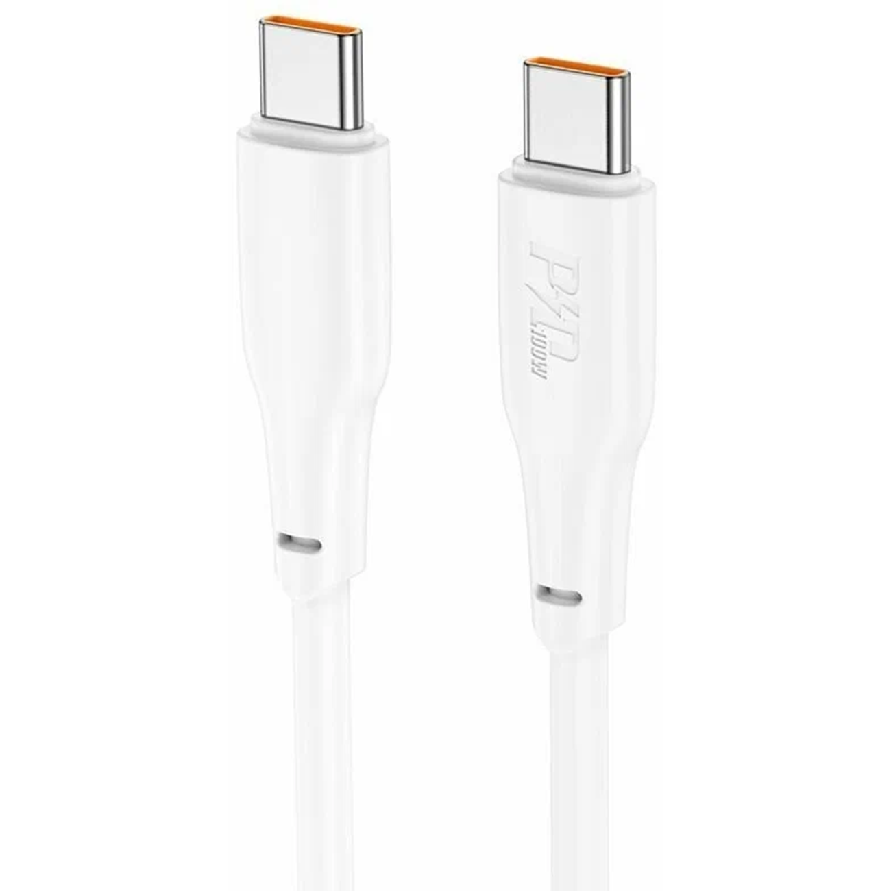 Кабель Hoco X93 Force, Type-C — Type-C, 2 м, 100Вт, белый