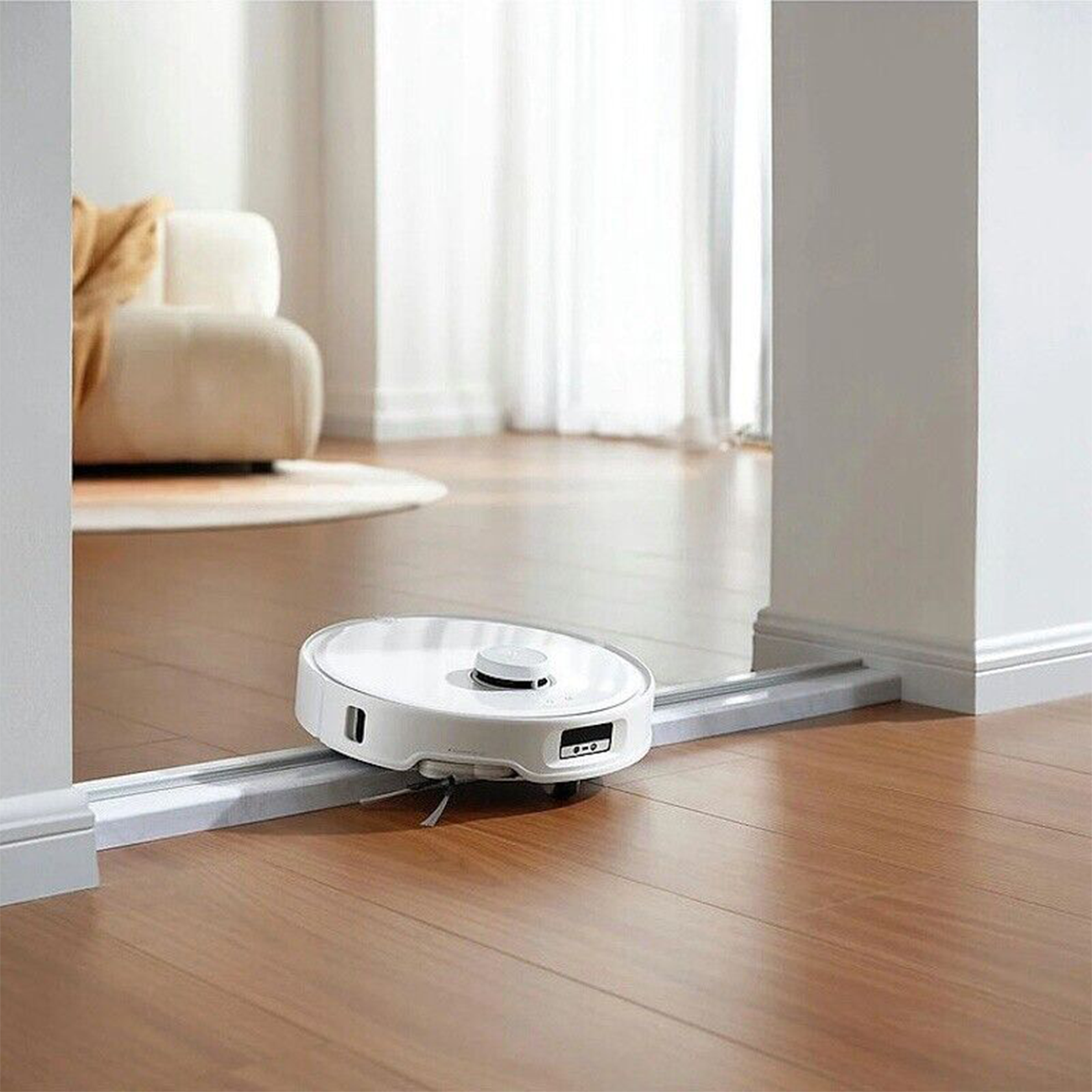 Робот-пылесос Roborock Qrevo Curv, белый