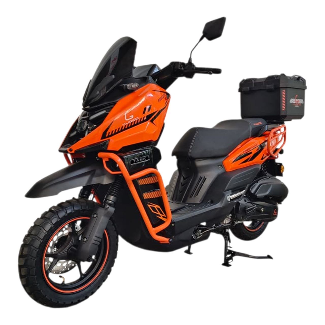 Скутер бензиновый Kugoo Tank