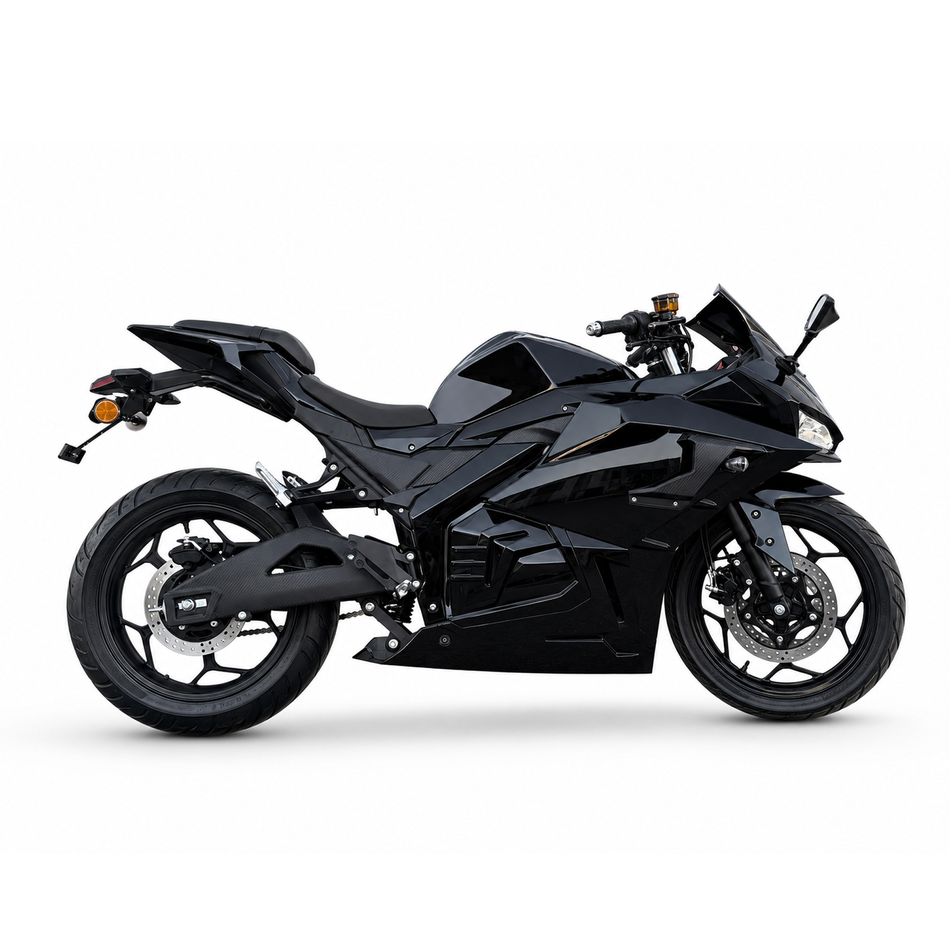 Электромотоцикл Ducati Panigale 2026, Чёрный, 8 кВт, аккумулятор 160 А·ч
