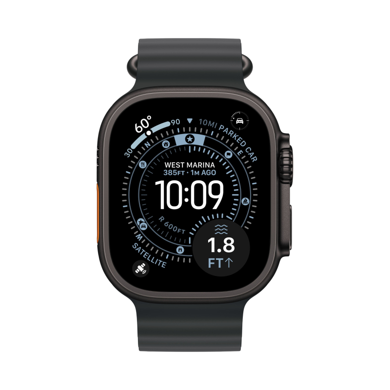 Смарт-часы Apple Watch Ultra 3, 49 мм, Black Titanium (чёрный титан), GPS + Cellular Смарт-часы Apple Watch Ultra 3, 49 мм, Black Titanium (чёрный титан), GPS + Cellular