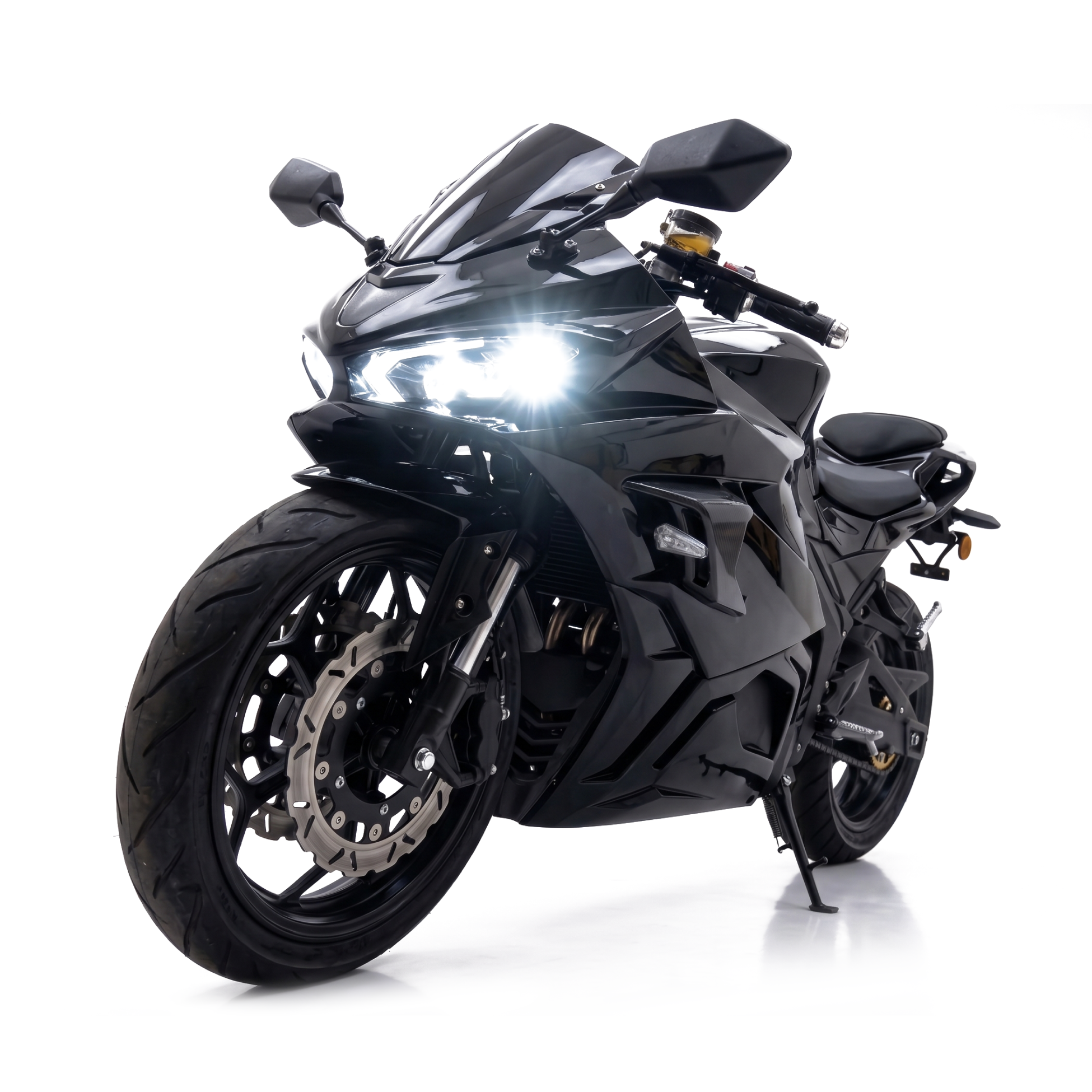 Электромотоцикл Ducati Panigale 2026, Чёрный, 8 кВт, аккумулятор 160 А·ч