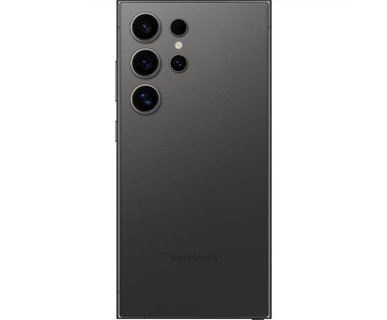 Смартфон Samsung Galaxy S24 Ultra, 12/512 ГБ, Dual SIM, титаново-чёрный