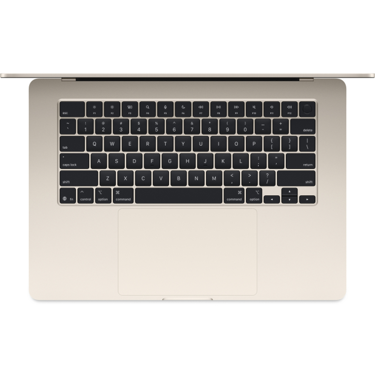 Ноутбук Apple MacBook Air 15" 2025, MW1J3, (M4, RAM 16 ГБ, SSD 256 ГБ), Звёздный свет