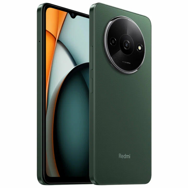 Смартфон Xiaomi Redmi A3, 4/128 ГБ, оливковый зелёный