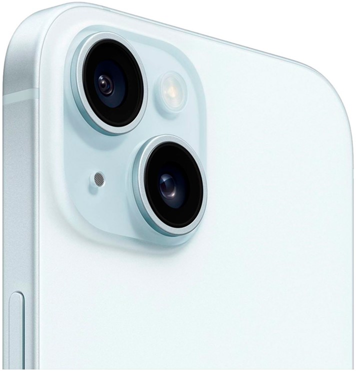 Смартфон Apple iPhone 15, Dual: nano SIM + eSIM, 128 ГБ, Голубой