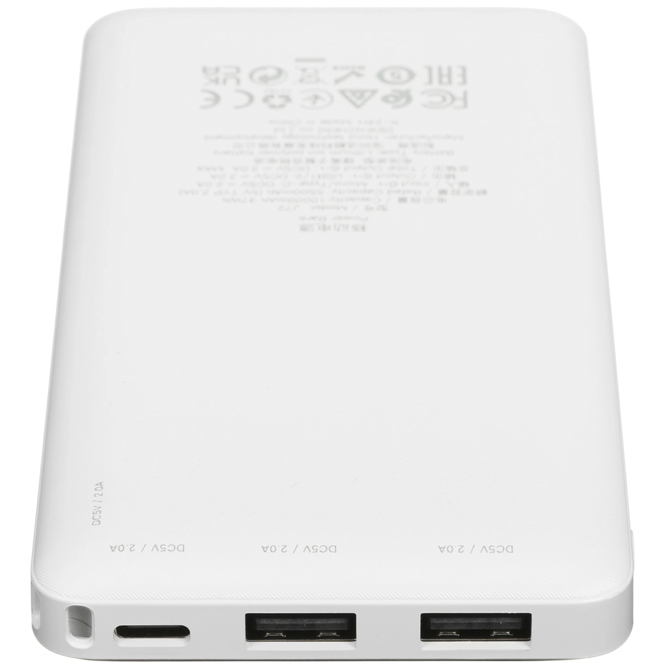 Портативный аккумулятор Hoco J100, 10000 мА·ч, 10 Вт, 2×USB, PD/Quick Charge, чёрный