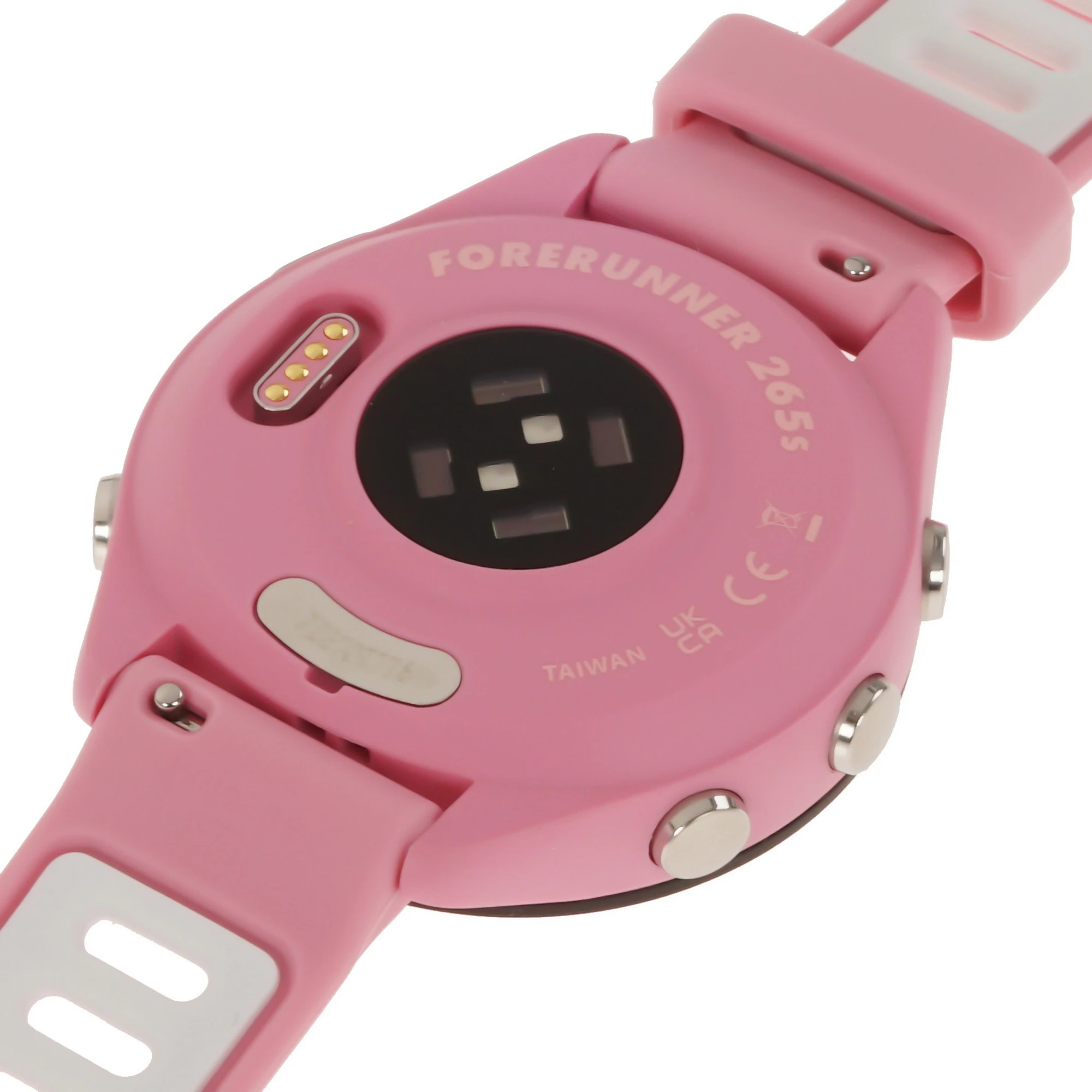 Спортивные часы Garmin Forerunner 265S, 42 мм, Pink White (Розовый с белым)