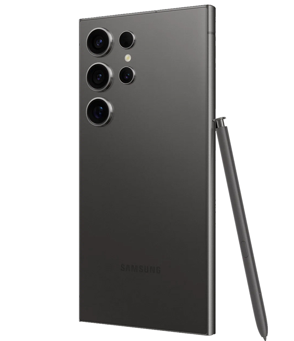 Смартфон Samsung Galaxy S24 Ultra, 12/512 ГБ, Dual SIM, титаново-чёрный