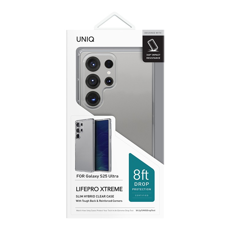 Чехол Uniq LifePro Xtreme для Galaxy S25 Ultra Прозрачный Чехол Uniq LifePro Xtreme для Galaxy S25 Ultra Прозрачный
