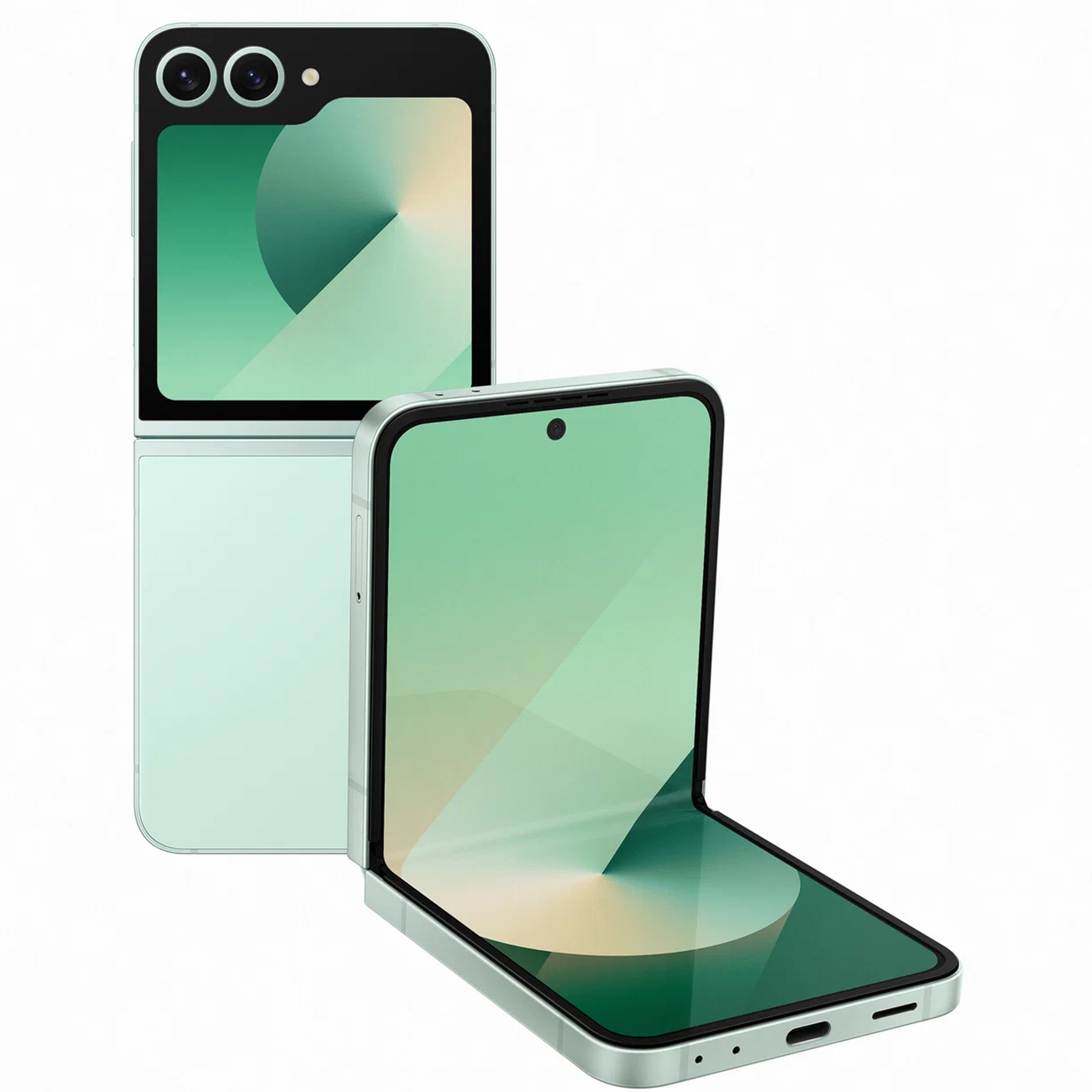 Смартфон Samsung Galaxy Z Flip6 12/512 ГБ, Dual: nano SIM + eSIM, мятный