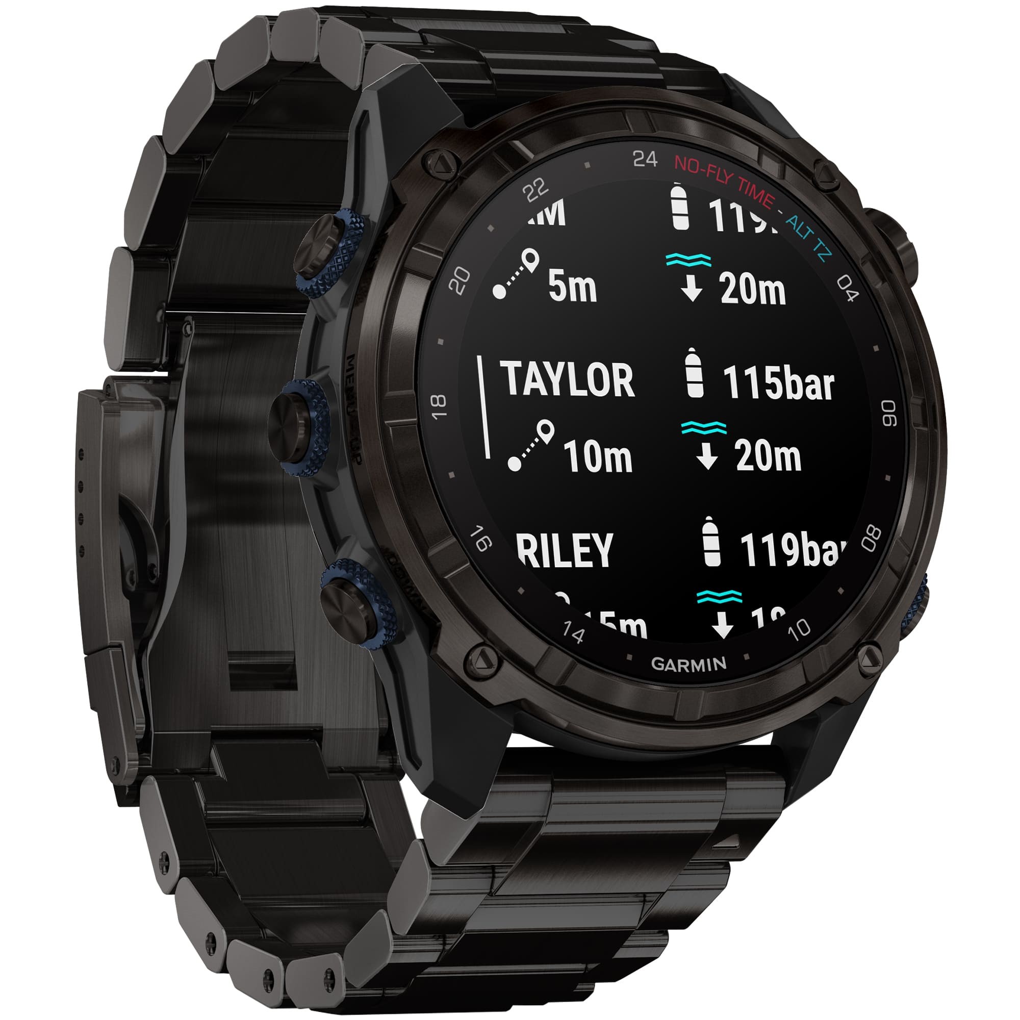 Дайвинг-компьютер Garmin Descent Mk3i, 51 мм (Carbon Gray DLC Titanium / титановый корпус, цвет графит, DLC Titanium Band / титановый браслет)