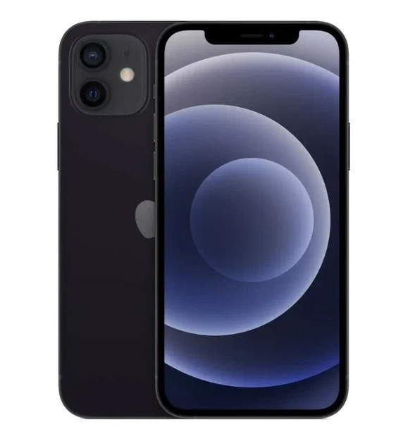 Смартфон Apple iPhone 12, Dual: nano SIM + eSIM, 128 ГБ, Черный