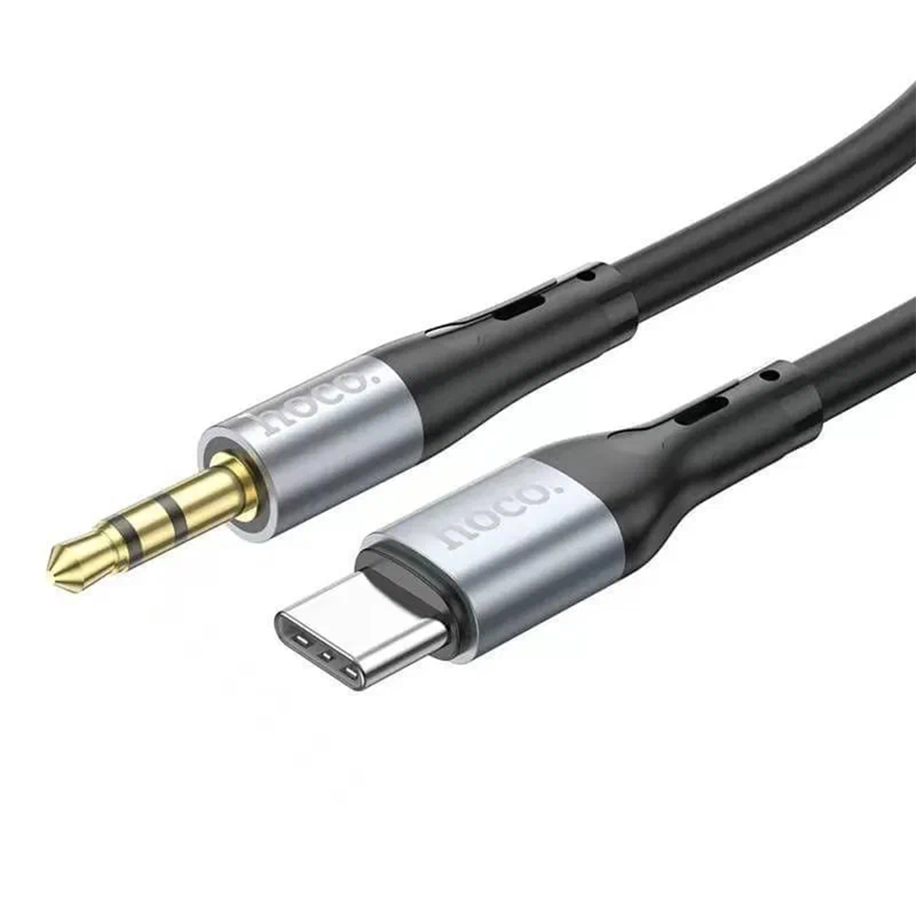 Кабель Hoco UPA22, Type-C 3,5 мм AUX (TRS), 1 м, чёрный