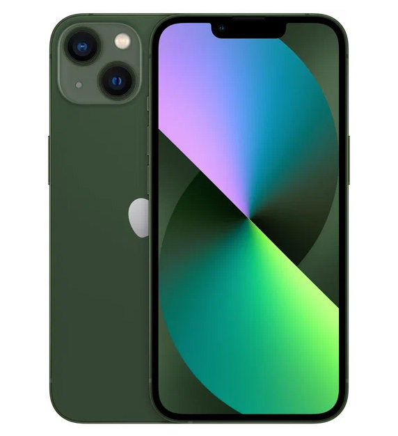 Смартфон Apple iPhone 13, Dual: nano SIM + eSIM, 512 ГБ, Альпийский Зеленый