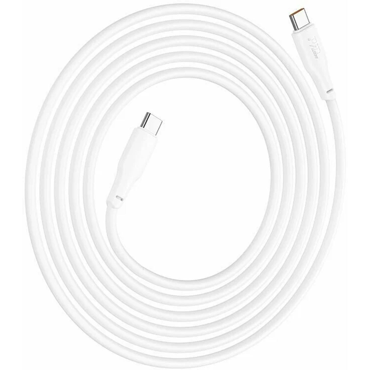 Кабель Hoco X93 Force, Type-C — Type-C, 2 м, 100Вт, белый