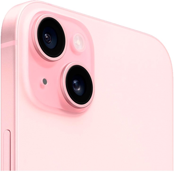 - Смартфон Apple iPhone 15 Plus , Dual eSIM, 128 ГБ, розовый