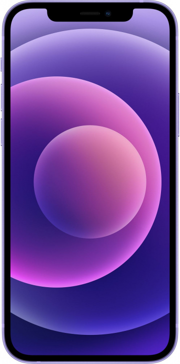 Смартфон Apple iPhone 12, Dual: nano SIM + eSIM, 256 ГБ, Фиолетовый