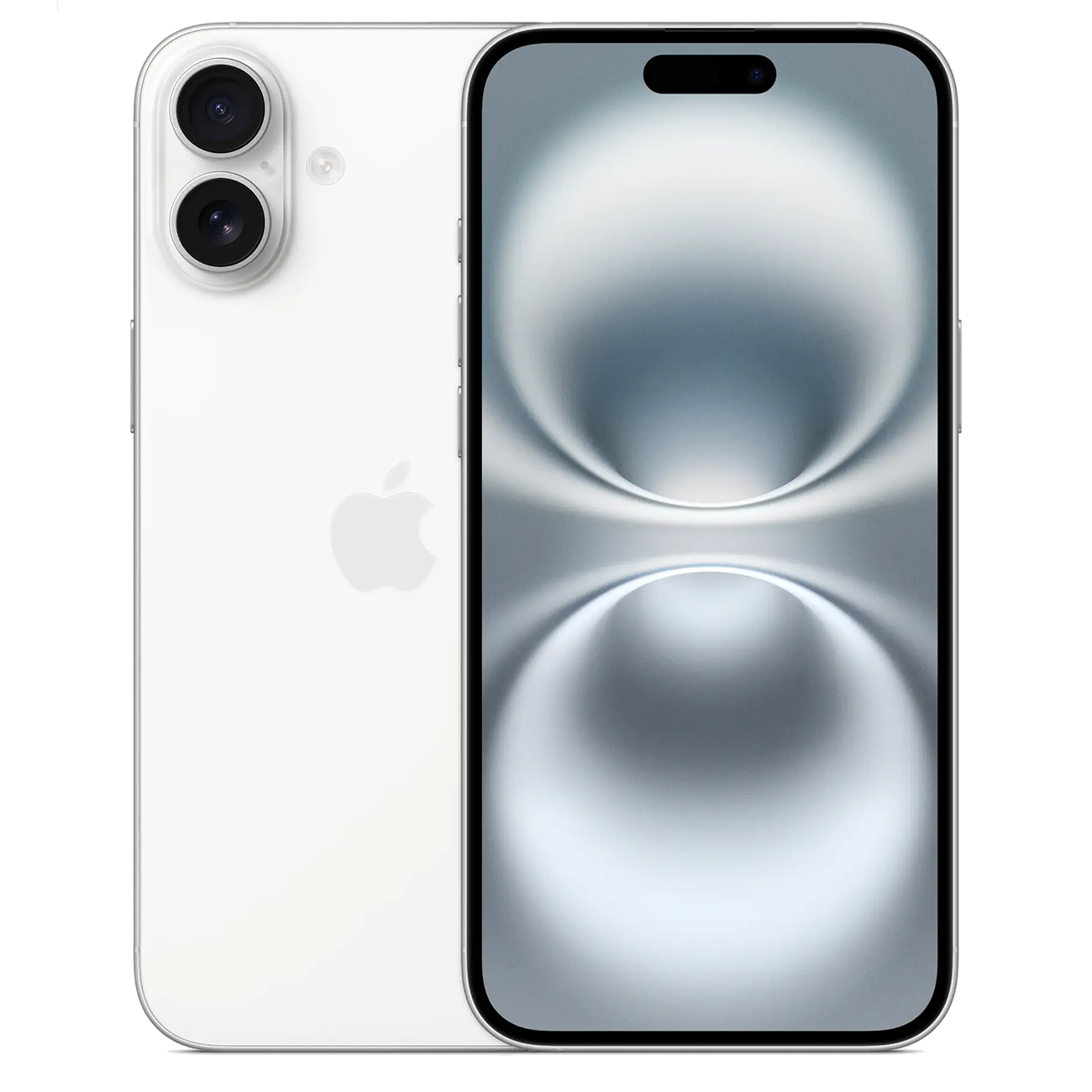 Смартфон iPhone 16 Plus 128 ГБ Белый, Dual: nano SIM + eSIM