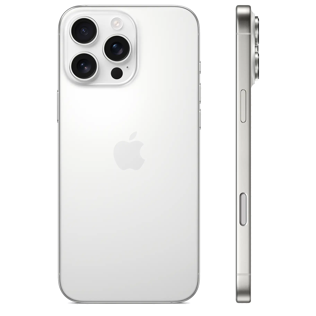 Смартфон iPhone 16 Pro Max 256 ГБ Белый Титан, Dual: eSIM