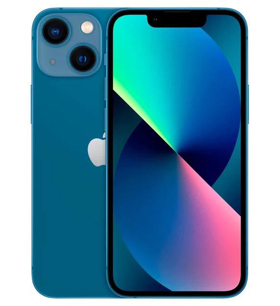 Смартфон Apple iPhone 13, Dual: nano SIM + eSIM, 512 ГБ, Синий