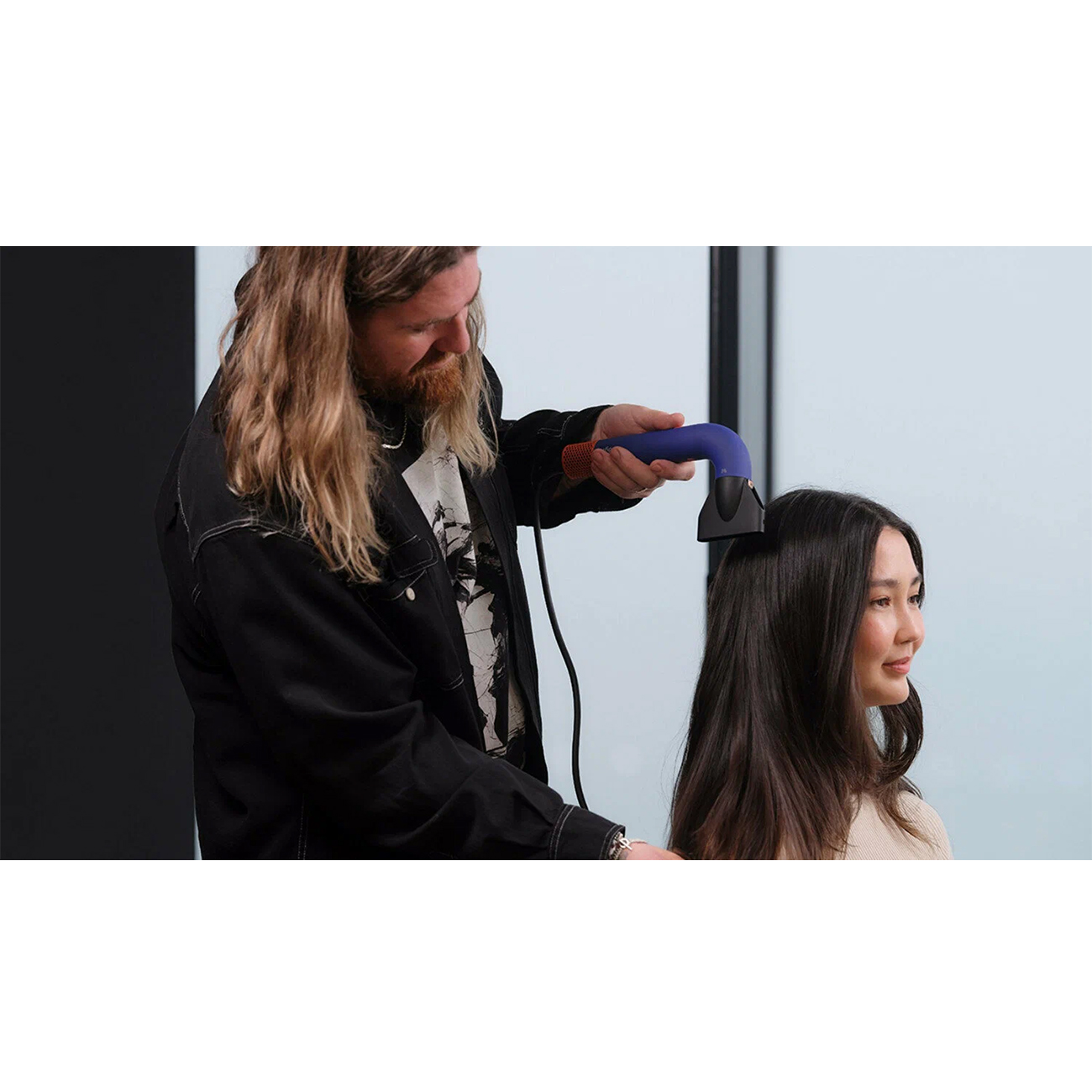 Фен Dyson Supersonic R Pro HD18, Vinca Blue/Topaz Orange