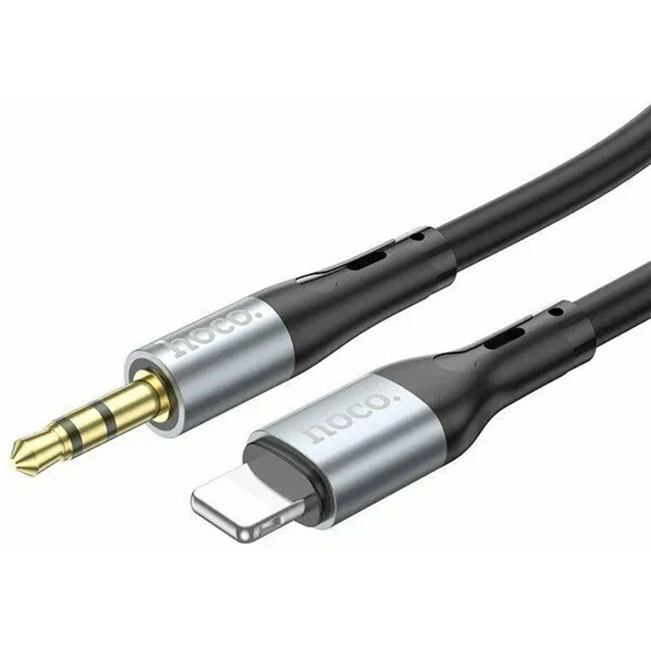 Кабель Hoco UPA22, Lightning 3,5 мм AUX, 1 м, чёрный