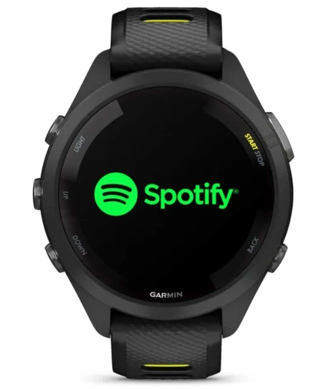 Спортивные часы Garmin Forerunner 265S, 42 мм, Black Green (Черный с зеленым)