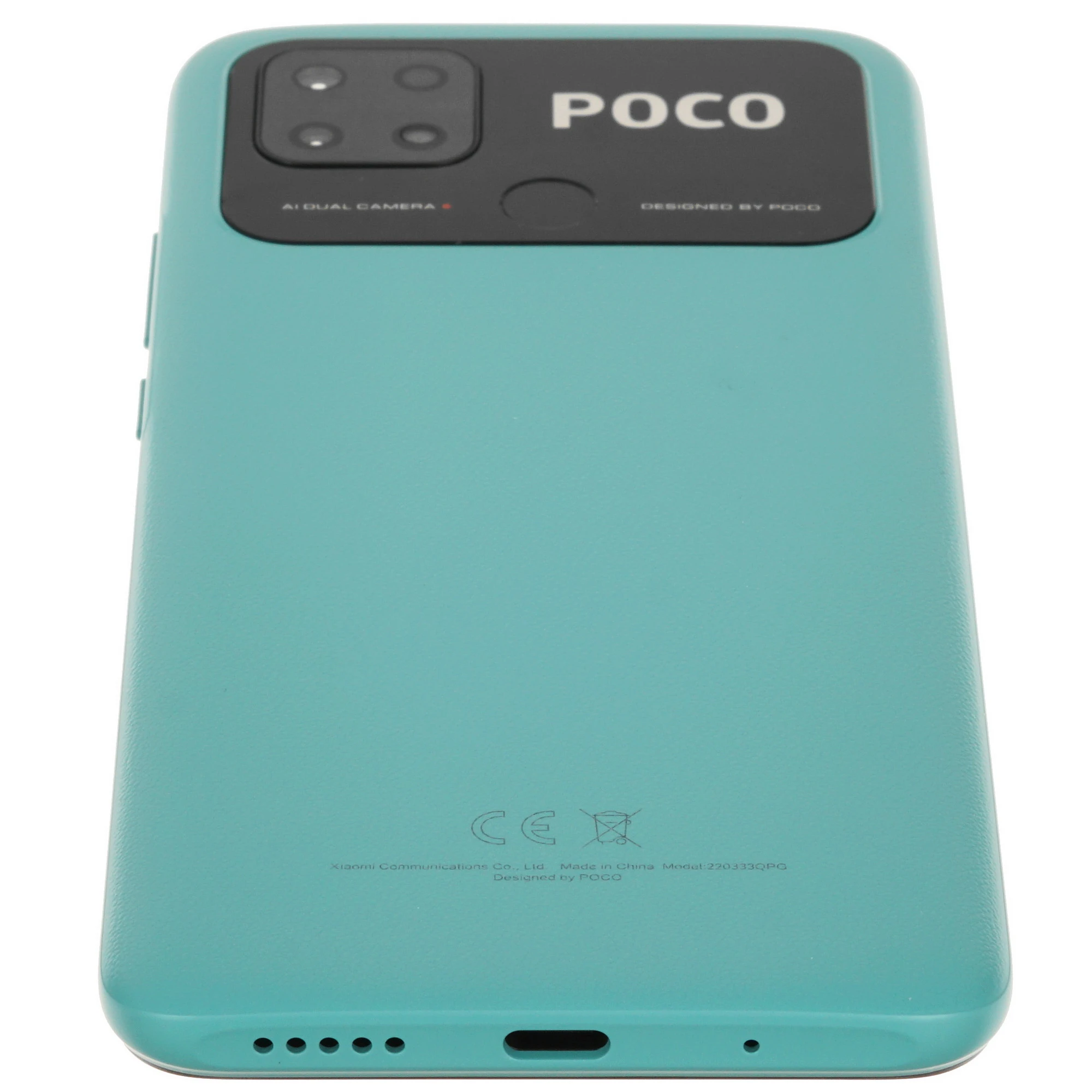 Смартфон POCO C40, Dual nano SIM, 64 ГБ, Бирюзовый