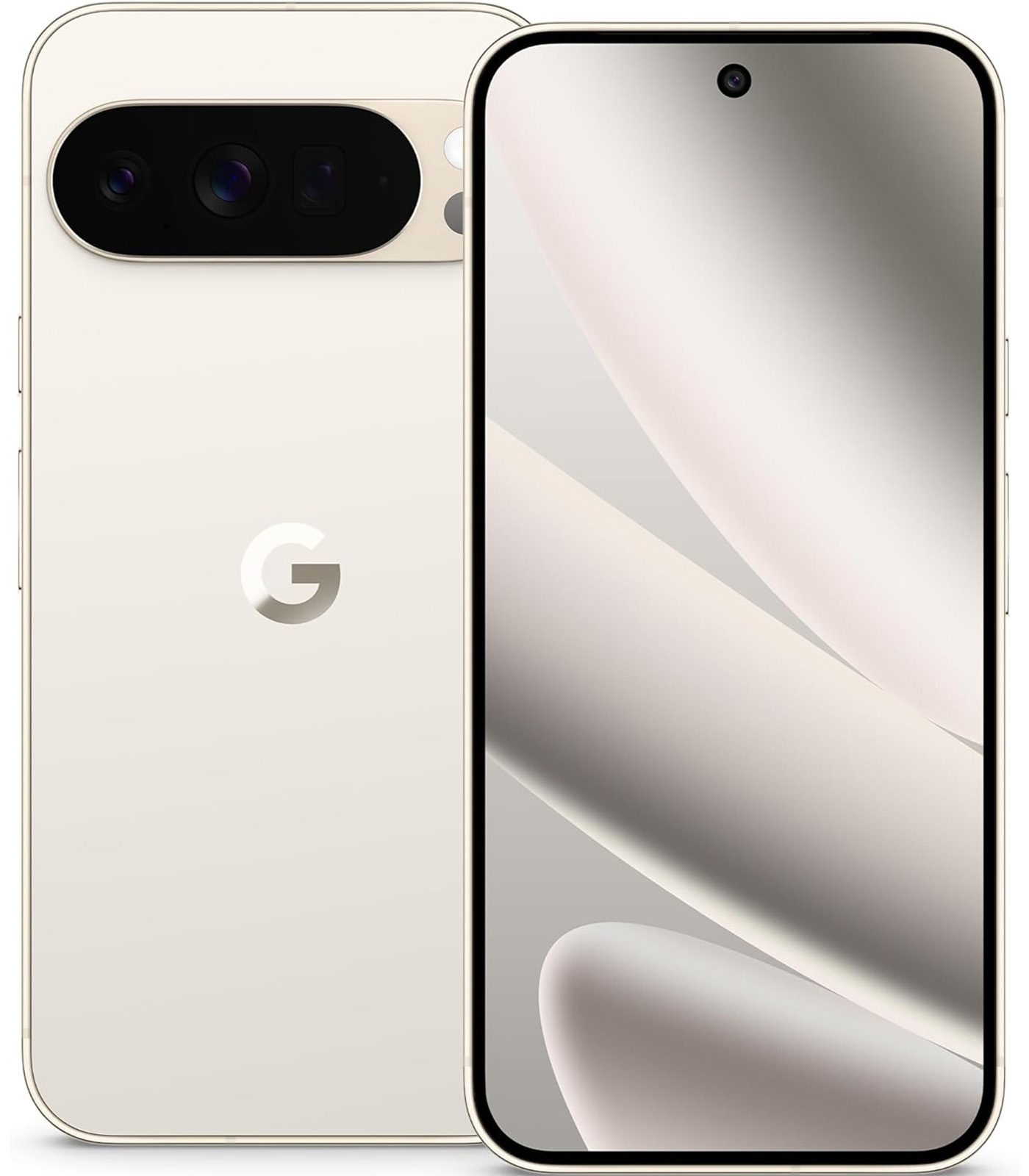 Смартфон Google Pixel 10 Pro XL, 16/256 ГБ, Porcelain / Белый Фарфор