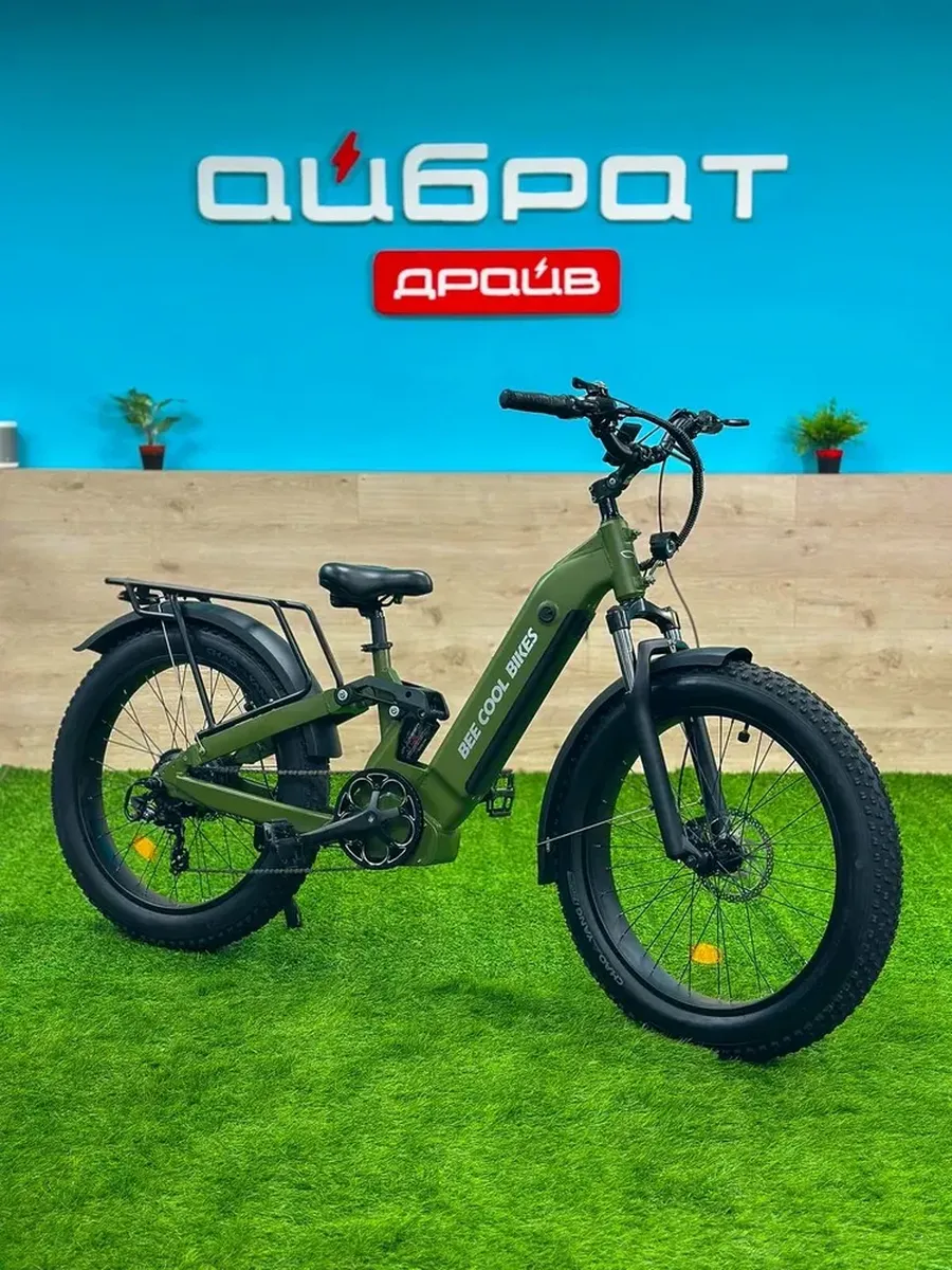Электровелосипед Bee Cool K10, Зеленый
