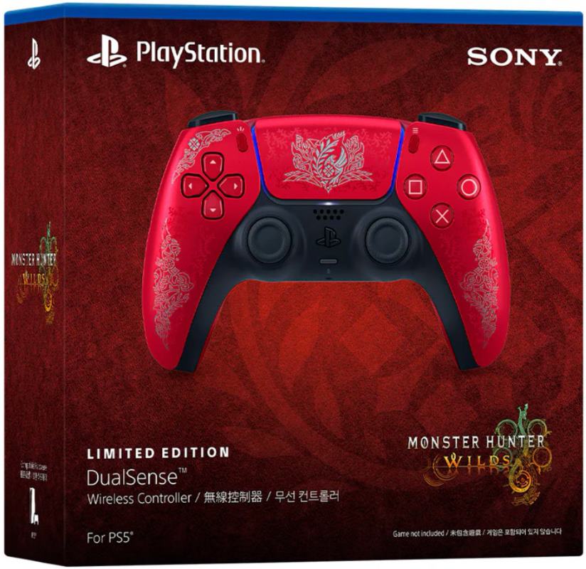 Геймпад Sony DualSense, Monster Hunter Wilds Edition