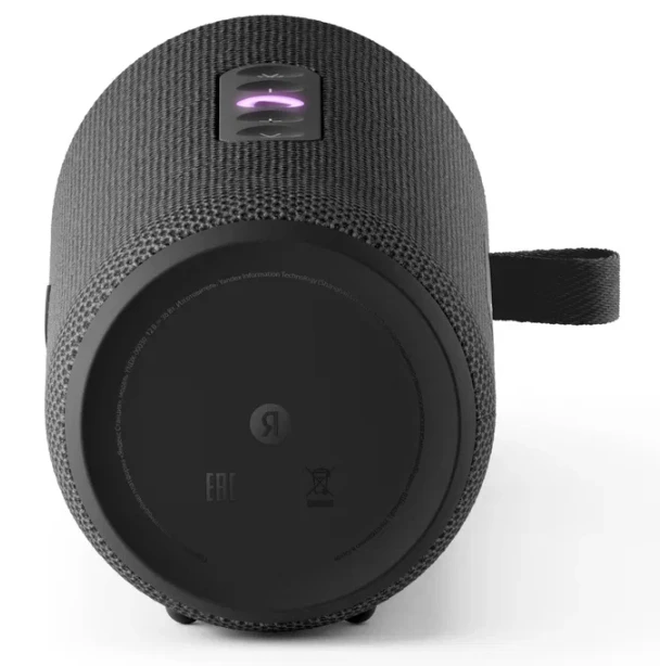 Умная портативная колонка Яндекс Станция Стрит, черный