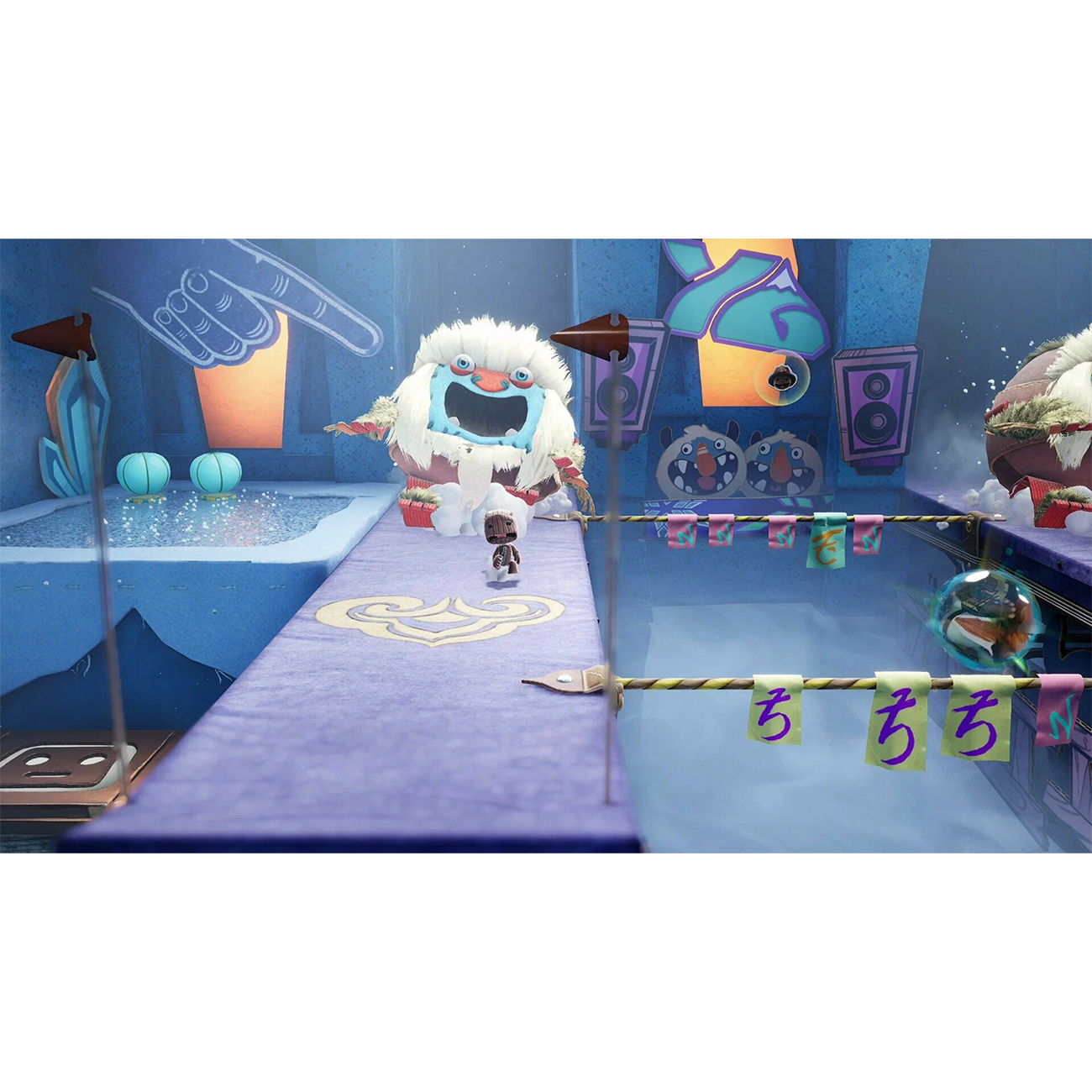 Игра: Sackboy A Big Adventure (Сэкбой Большое приключение) для PS5 (диск, русская oзвучка)