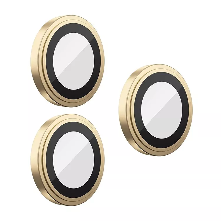 Защитное стекло BlueO Camera Lens Armor Metal для iPhone 14 Pro/14 Pro Max Золотой