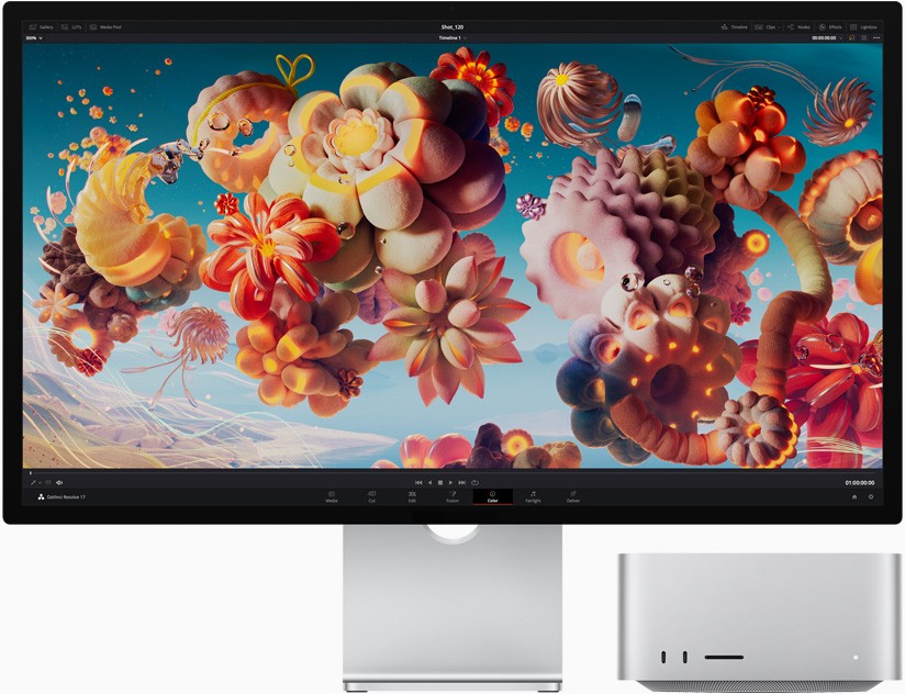 Монитор Apple Studio Display 27″ 5K, стандартное стекло, подставка с регулировкой наклона (Standart Glass / Tilt-adjustable stand) [MK0U3 | MYJG3]