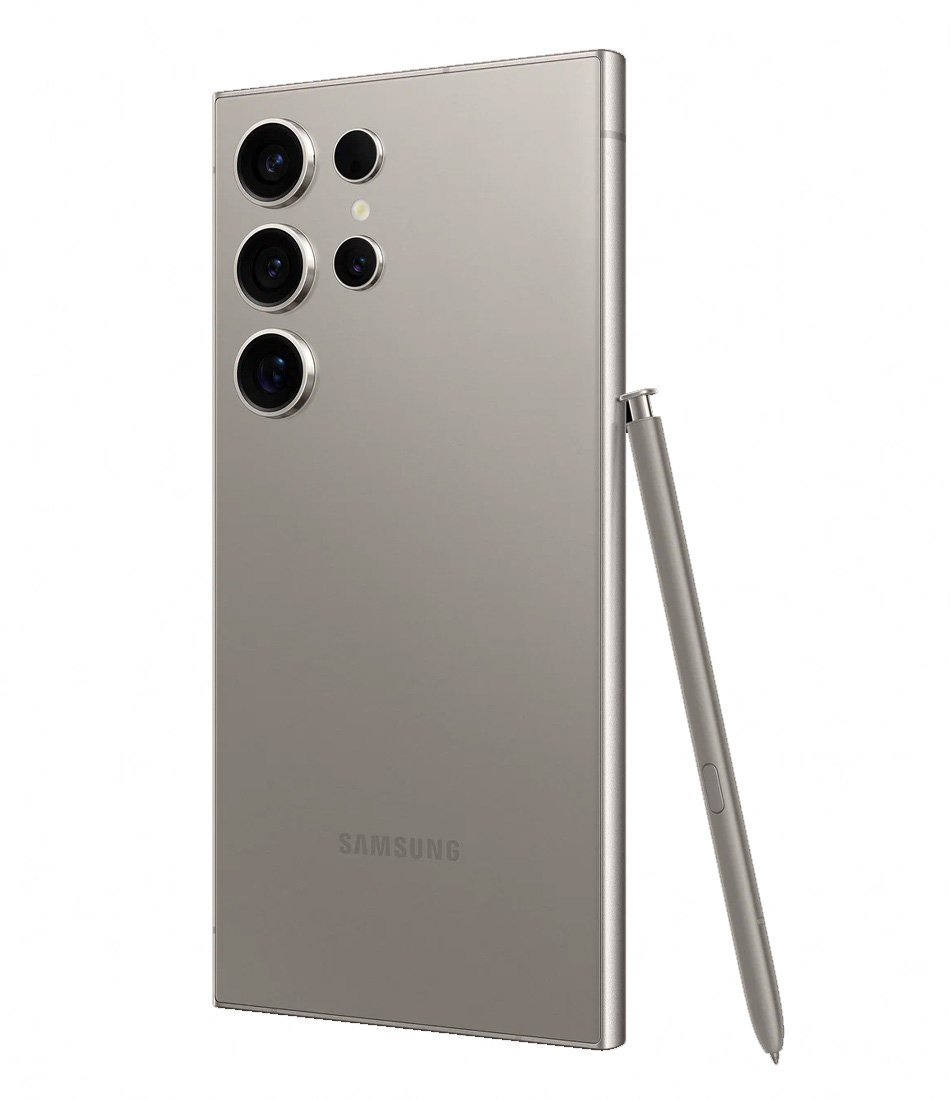 Смартфон Samsung Galaxy S24 Ultra, 12/512 ГБ, Dual SIM, титаново-серый