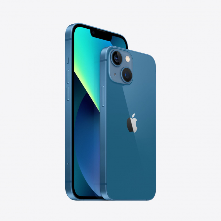 Смартфон Apple iPhone 13, Dual: nano SIM + eSIM, 256 ГБ, Синий