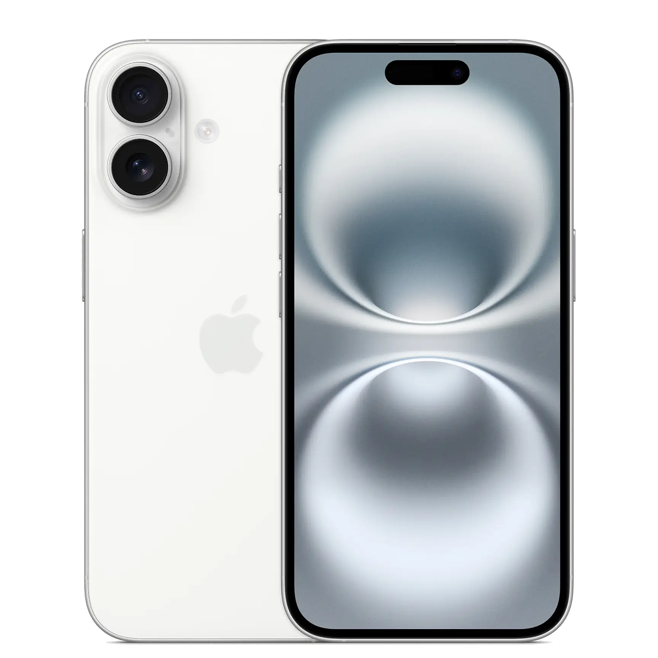 Смартфон iPhone 16 128 ГБ Белый, Dual: nano SIM + eSIM