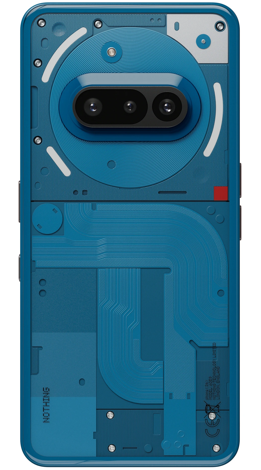 Смартфон Nothing Phone (3a), Dual: nano SIM + nano SIM, 256 ГБ, Синий